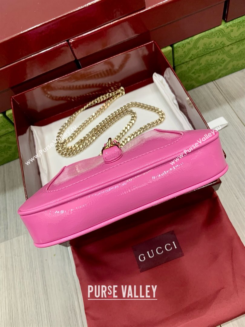 Gucci Jackie Notte mini bag 782889 PINK 2024 (DELIHANG-240423-05)