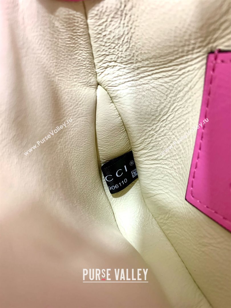 Gucci Jackie Notte mini bag 782889 PINK 2024 (DELIHANG-240423-05)