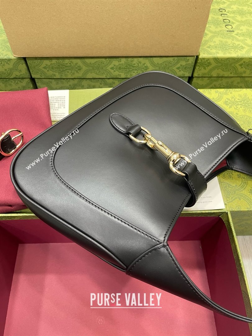 Gucci Jackie small shoulder bag 782849 IN black leather 2024 (DELIHANG-240423-14)