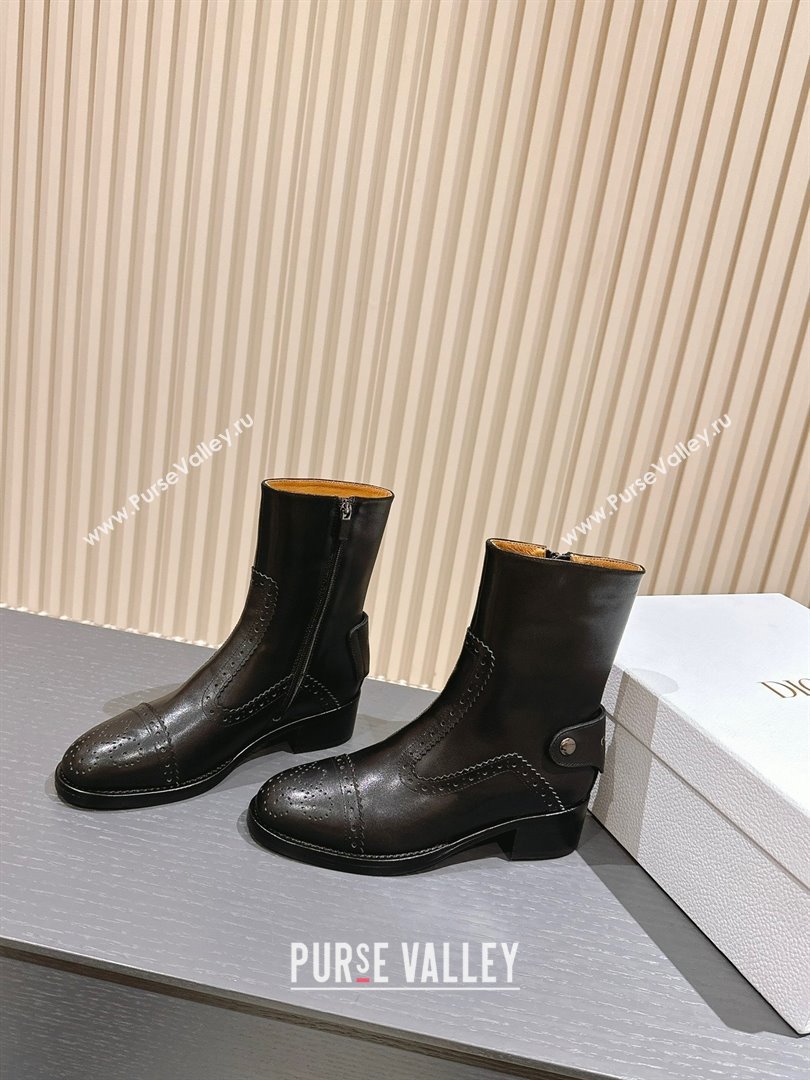 Dior d-folk heeled ankle boot black 2023 (diliya-231219-01)