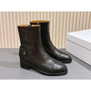 Dior d-folk heeled ankle boot black 2023 (diliya-231219-01)
