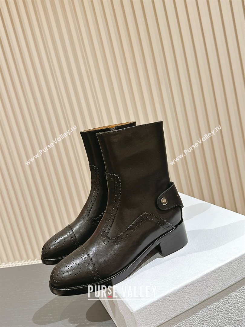Dior d-folk heeled ankle boot black 2023 (diliya-231219-01)