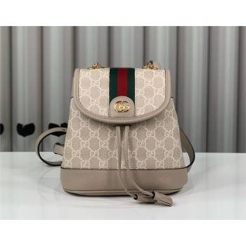 gucci ophidia mini backpack in Beige and white GG Supreme canvas 795221 2024 (DELIHANG-240423-18)