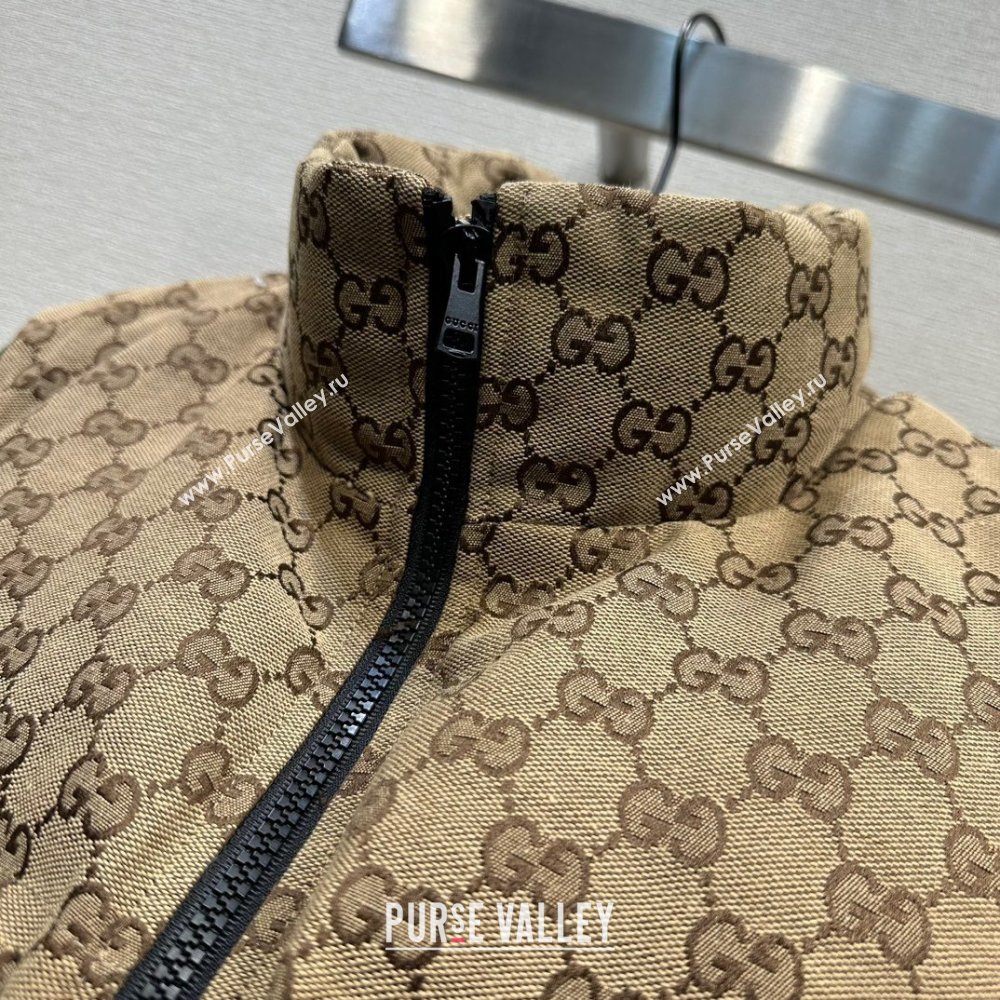 gucci GG canvas padded vest 2023 (qiqi-231221-04)