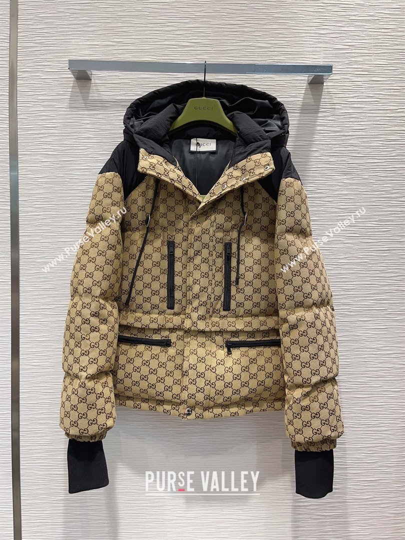 gucci GG canvas bomber jacket 2023 (qiqi-231221-03)