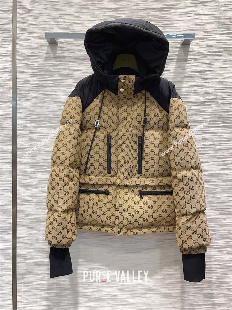 gucci GG canvas bomber jacket 2023 (qiqi-231221-03)