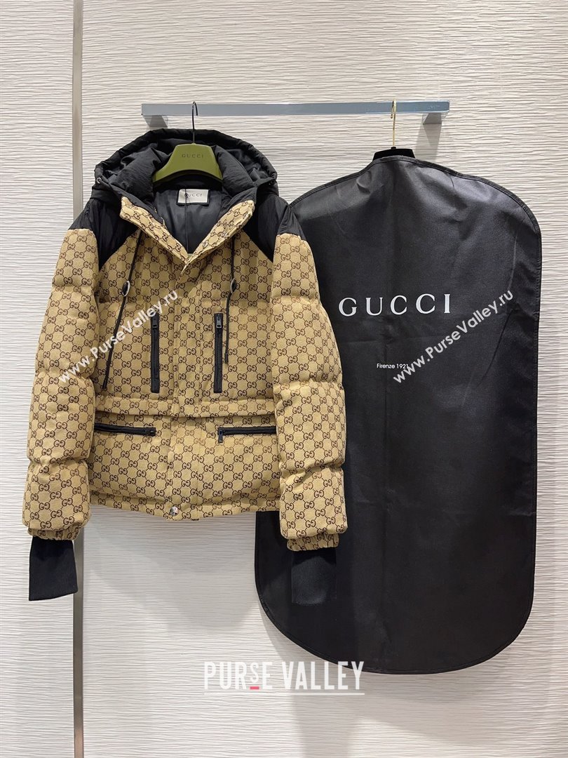 gucci GG canvas bomber jacket 2023 (qiqi-231221-03)