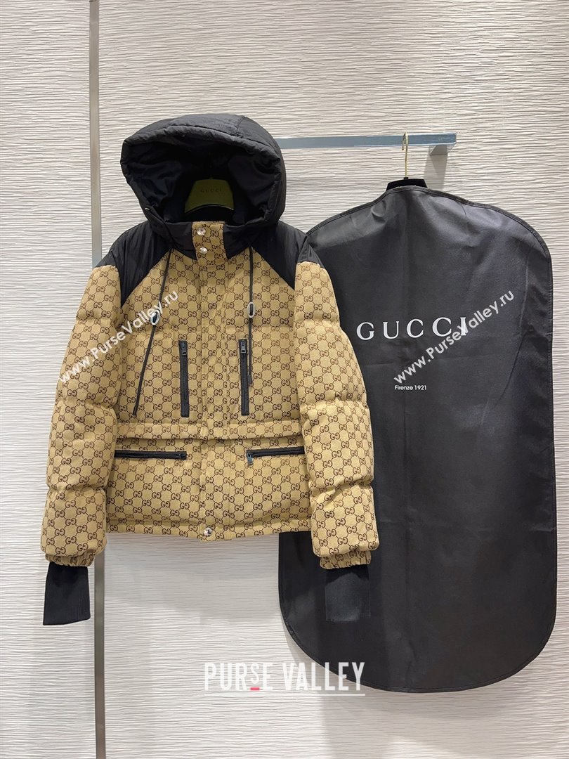 gucci GG canvas bomber jacket 2023 (qiqi-231221-03)