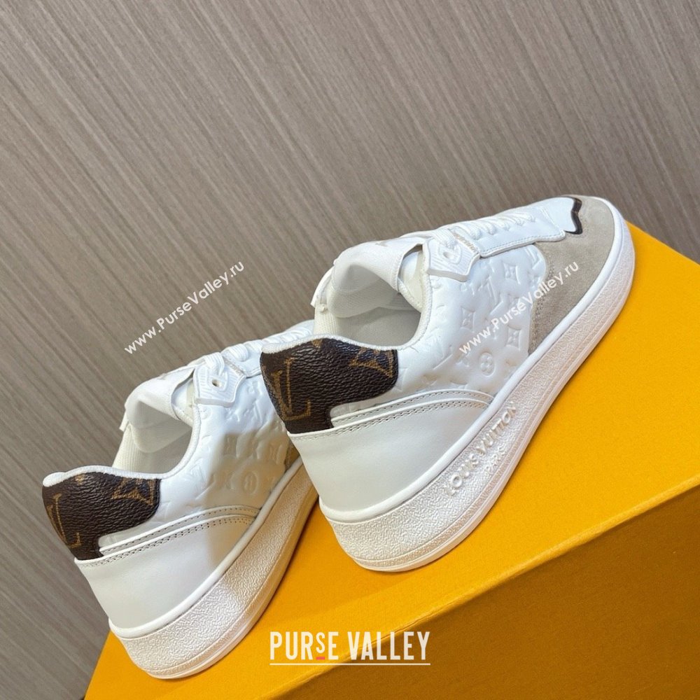 Louis Vuitton LV Stadium Sneaker 1ACUIT white 2024 (danni-240423-01)