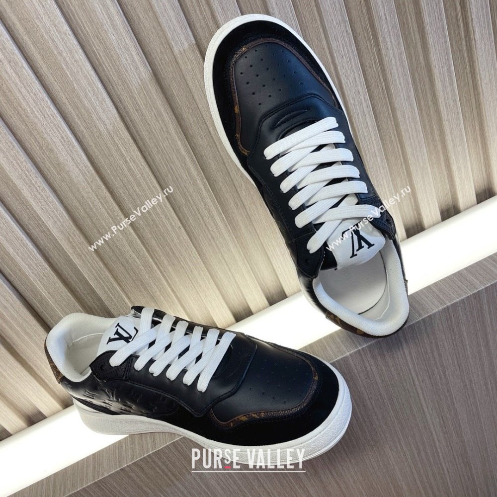 Louis Vuitton LV Stadium Sneaker 1ACUIT black 2024 (danni-240423-02)