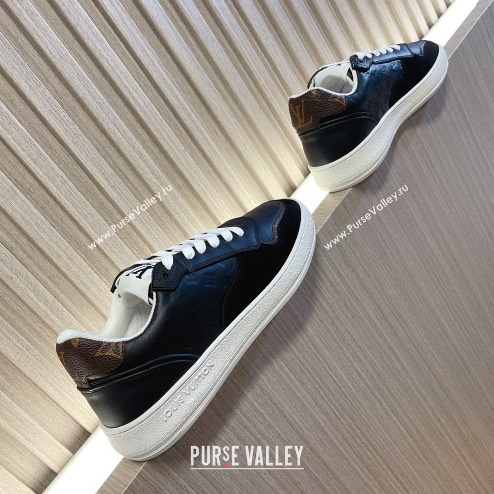 Louis Vuitton LV Stadium Sneaker 1ACUIT black 2024 (danni-240423-02)