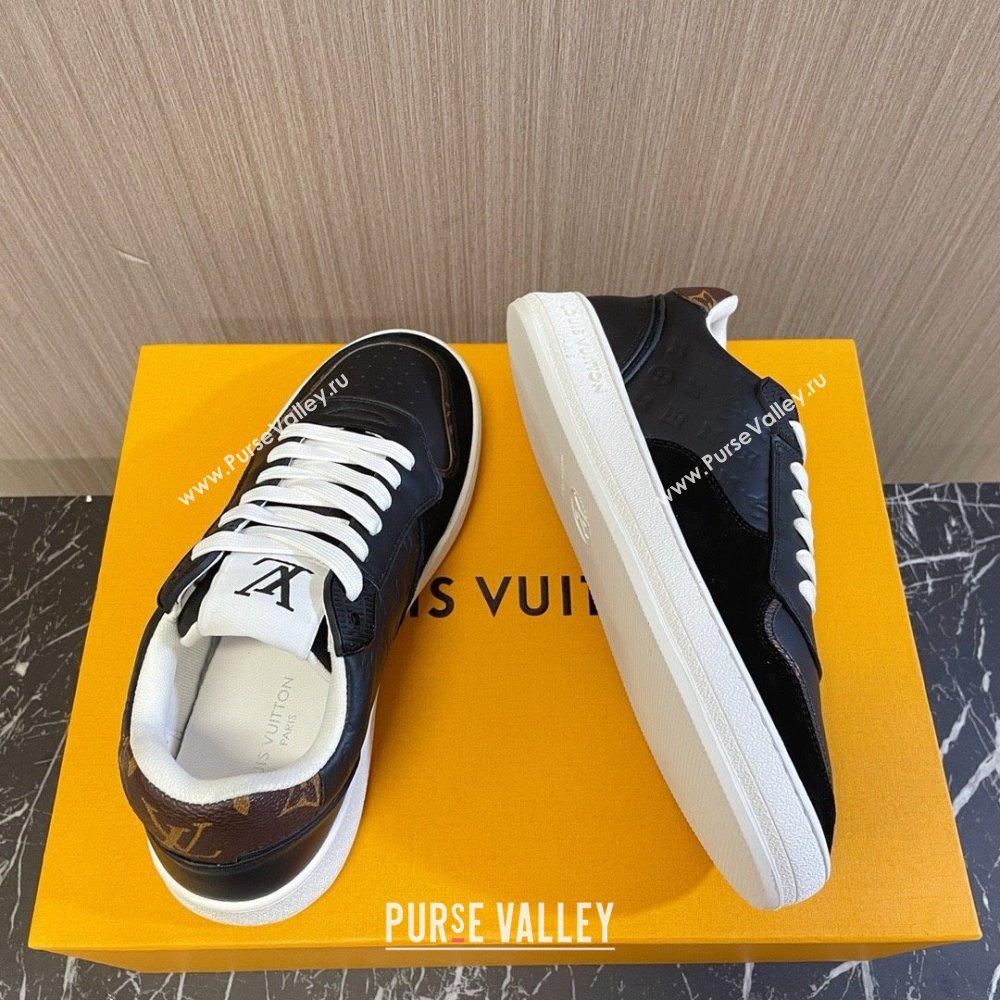 Louis Vuitton LV Stadium Sneaker 1ACUIT black 2024 (danni-240423-02)