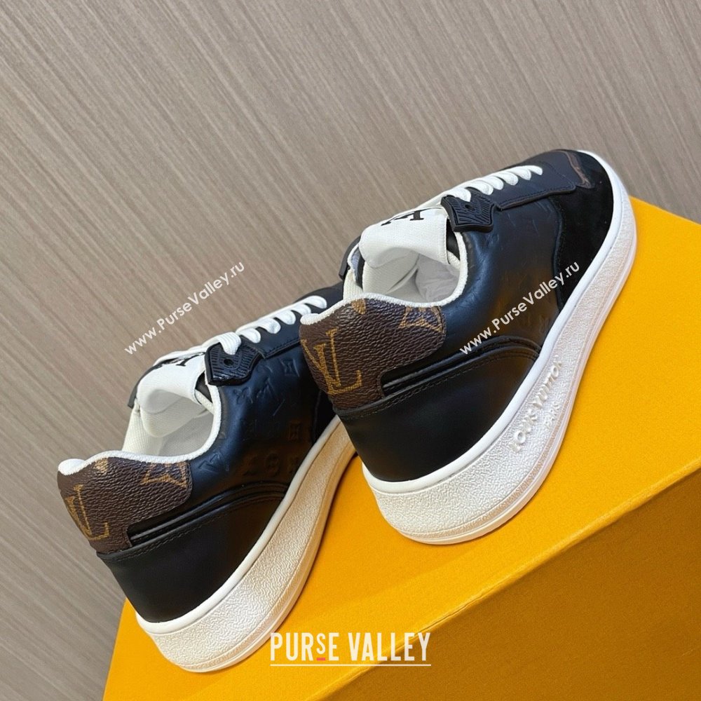 Louis Vuitton LV Stadium Sneaker 1ACUIT black 2024 (danni-240423-02)