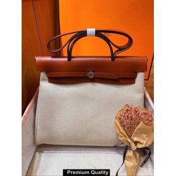 Hermes Herbag Zip 39 Bag in Original Quality burgundy (aiyuan-6210)