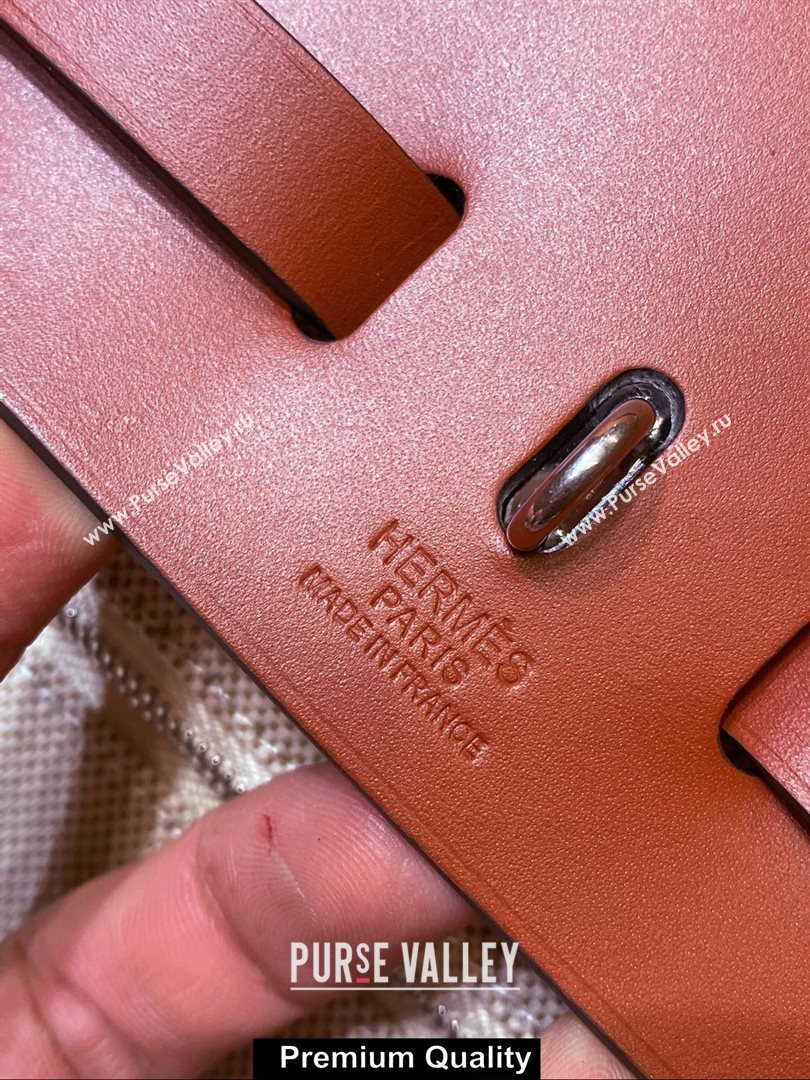 Hermes Herbag Zip 39 Bag in Original Quality burgundy (aiyuan-6210)