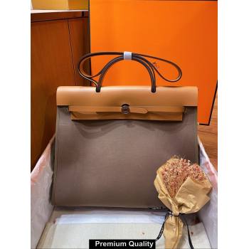 Hermes Herbag Zip 39 Bag in Original Quality Coffee (aiyuan-3981)