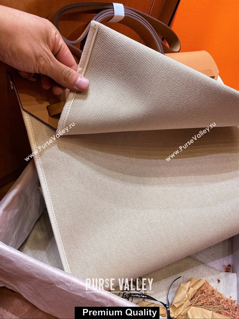 Hermes Herbag Zip 39 Bag in Original Quality beige (aiyuan-7361)