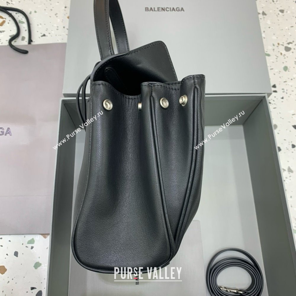 BALENCIAGA Womens Rodeo SMALL Handbag in Black/SILVER 2024 (JIEMEI-240424-02)