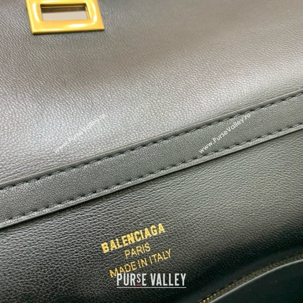 BALENCIAGA Womens Rodeo Medium Handbag in Black 2024 (JIEMEI-240424-01)