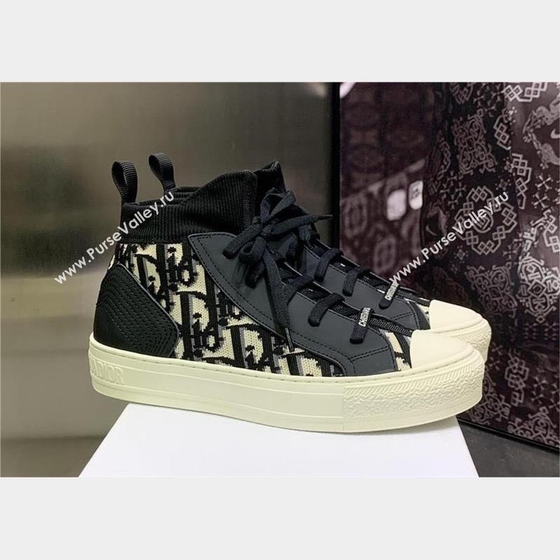 Dior blue Oblique Technical Mesh and Calfskin WalknDior Sneaker 2023 (jincheng-230920-17)