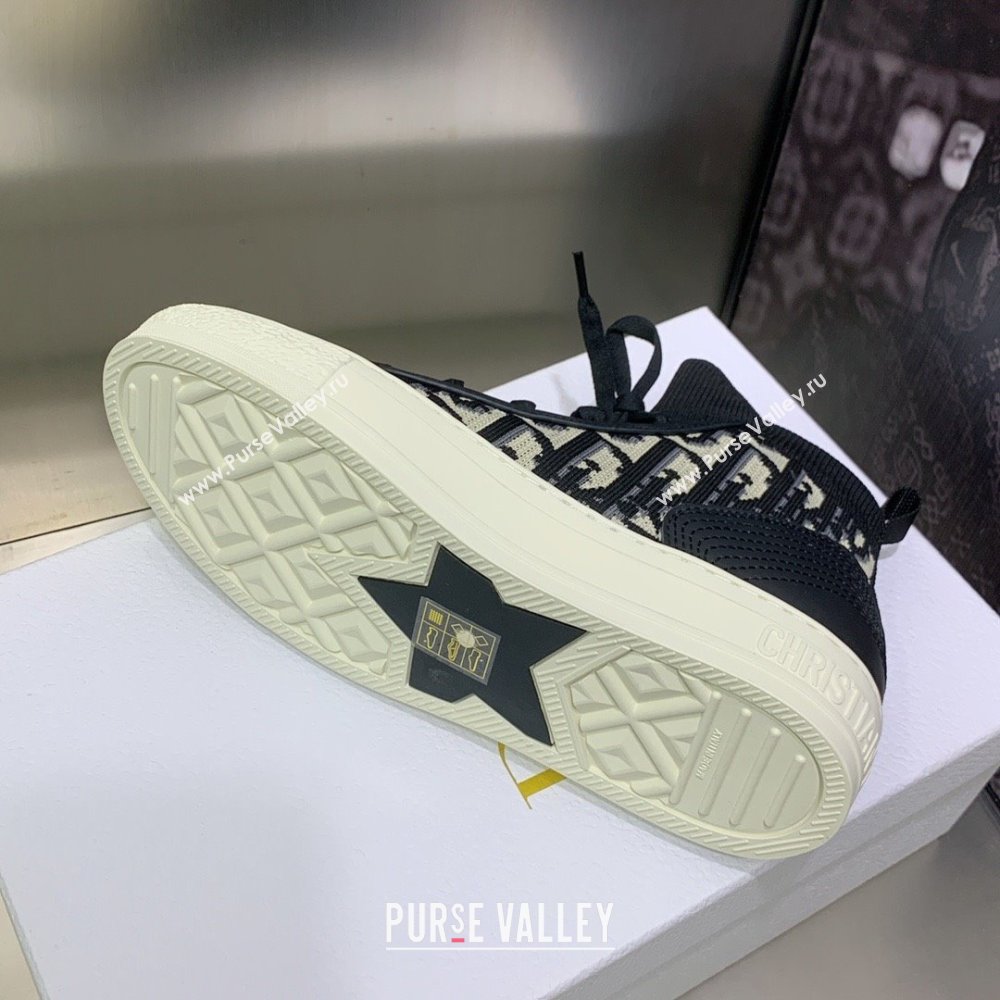 Dior blue Oblique Technical Mesh and Calfskin WalknDior Sneaker 2023 (jincheng-230920-17)