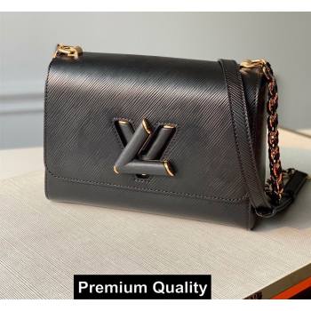 LOUIS VUITTON TWIST PM BAG IN EPI LEATHER M50282 black (kik-6937)