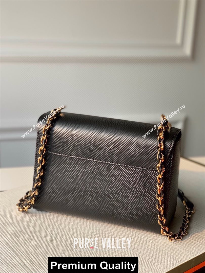 LOUIS VUITTON TWIST PM BAG IN EPI LEATHER M50282 black (kik-6937)