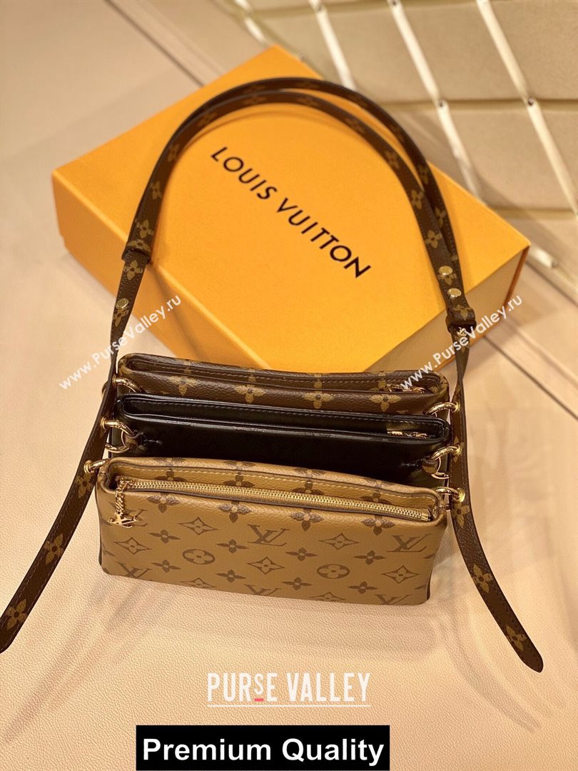 LOUIS VUITTON NICOLAS GHESQUIERE MONOGRAM CANVAS BAG M45412 (KIKI-9681)