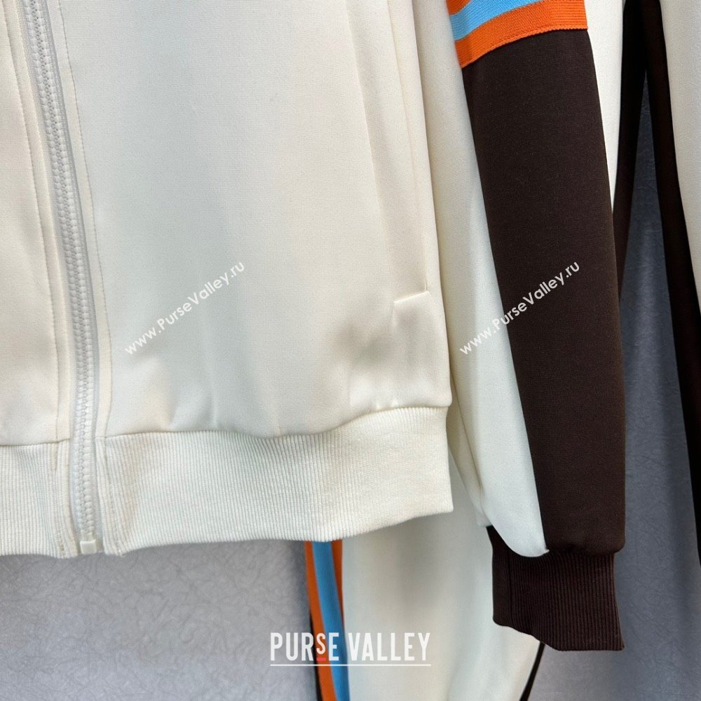 gucci white/brown sports suit 2023 (qiqi-230922-15)
