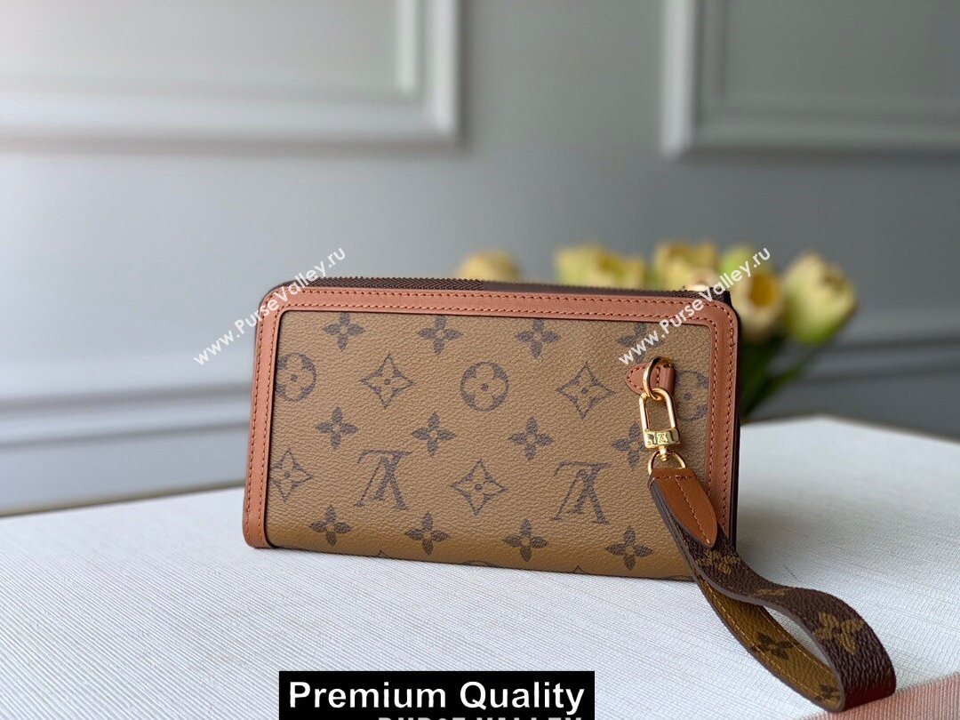 LOUIS VUITTON ZIPPY DAUPHINE WALLET M69162 (KIKI-6823)