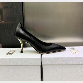 DIOR heel 8CM D-FAME PUMPS IN CALFKSIN BLACK 2023 (jincheng-231012-04)