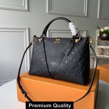 LOUIS VUITTON V TOTE MM MONOGRAM EMPREINTE M44422 BLACK (KIKI-8127)