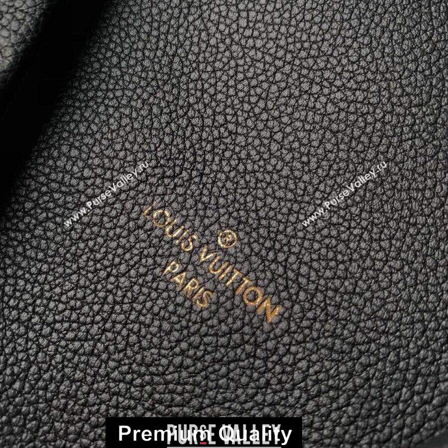 LOUIS VUITTON V TOTE MM MONOGRAM EMPREINTE M44422 BLACK (KIKI-8127)