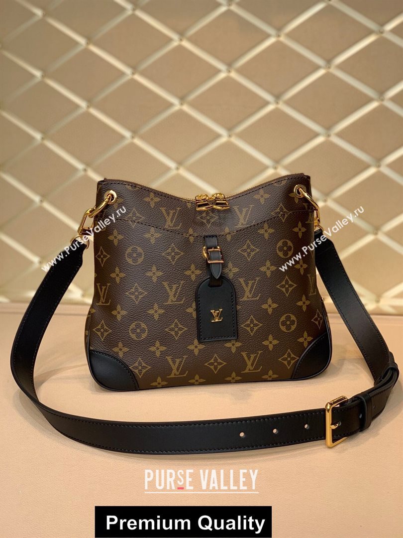 LOUIS VUITTON MONOTRAM CANVAS ODéON PM  M45353 BLACK (KIKI-3174)