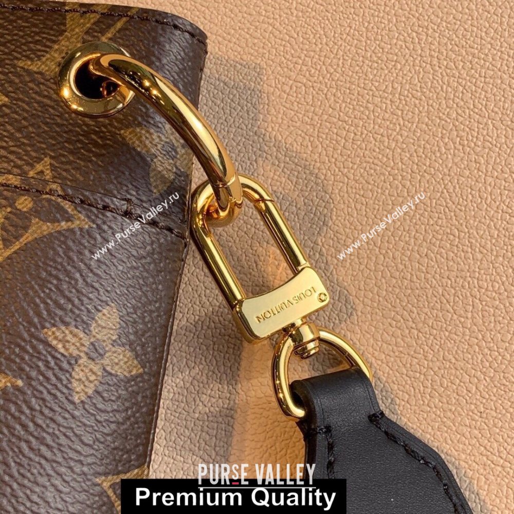 LOUIS VUITTON MONOGRAM CANVAS ODEON MM M45355 BLACK (KIKI-4128)