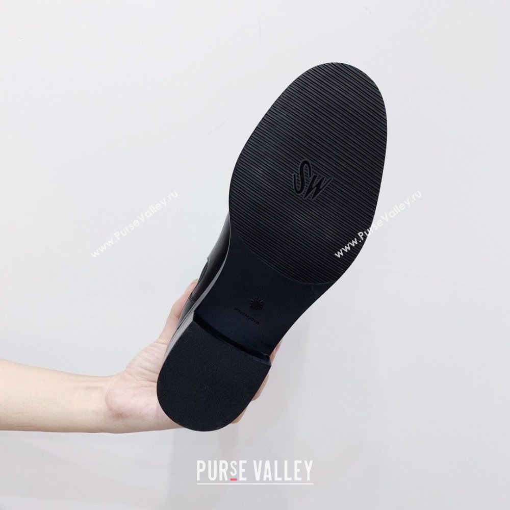 Stuart Weitzman CLINE Bootie Black IN CALFSKIN (jincheng-231013-02)