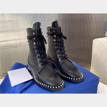 Stuart Weitzman SONDRA Bootie Black IN CALFSKIN 2023 (jincheng-231013-04)