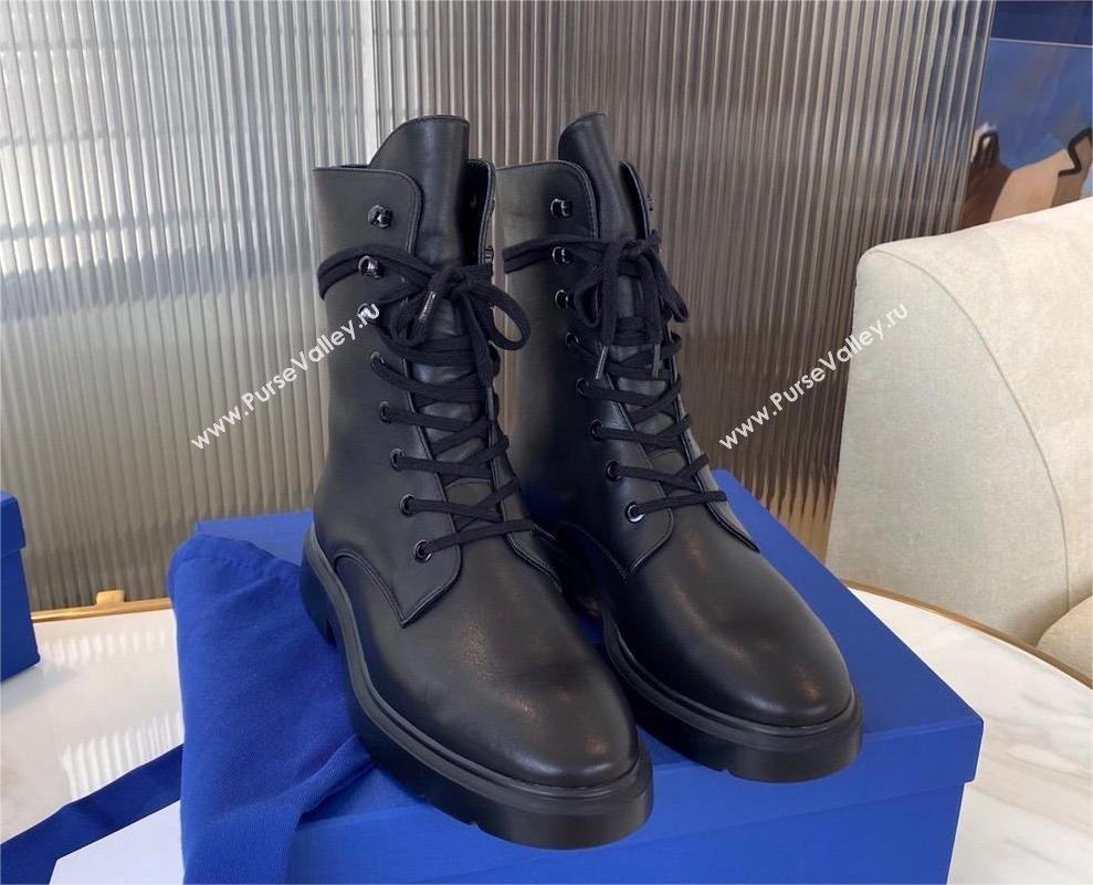 Stuart Weitzman mckenzee Bootie Black IN calfskin 2023 (jincheng-231013-06)