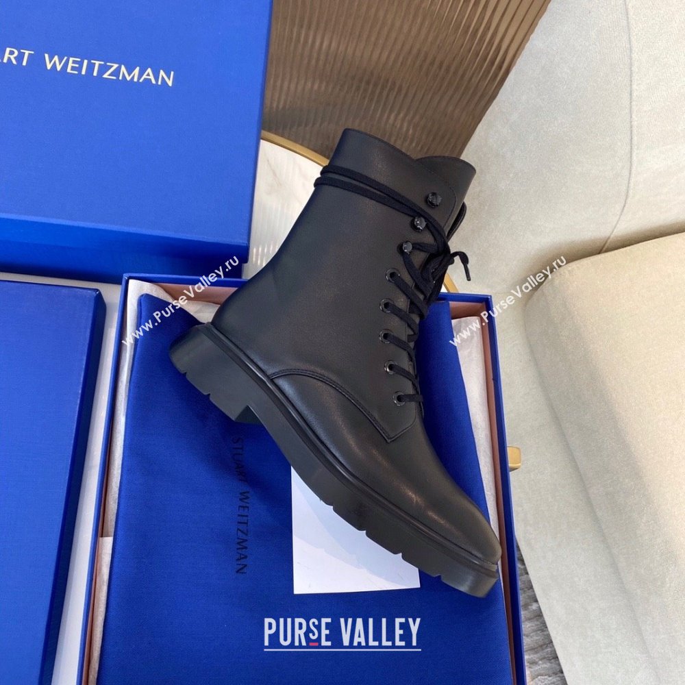 Stuart Weitzman mckenzee Bootie Black IN calfskin 2023 (jincheng-231013-06)