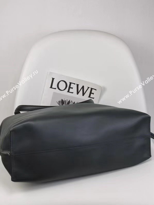 loewe large Flamenco clutch in nappa calfskin black 2024 (nana-240328-05)