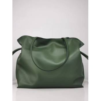 loewe large Flamenco clutch in nappa calfskin dark green 2024 (nana-240328-06)