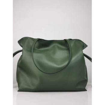 loewe large Flamenco clutch in nappa calfskin dark green 2024 (nana-240328-06)