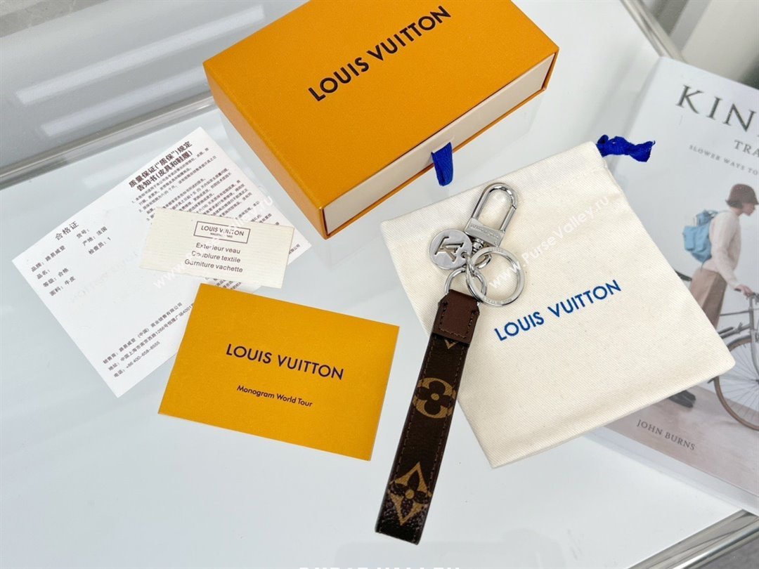 LOUIS VUITTON Dragonne Bag Charm Key Holder 01 2024 (HONGYUN-231225-10)