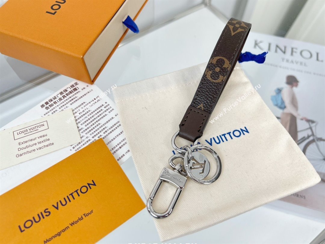 LOUIS VUITTON Dragonne Bag Charm Key Holder 01 2024 (HONGYUN-231225-10)