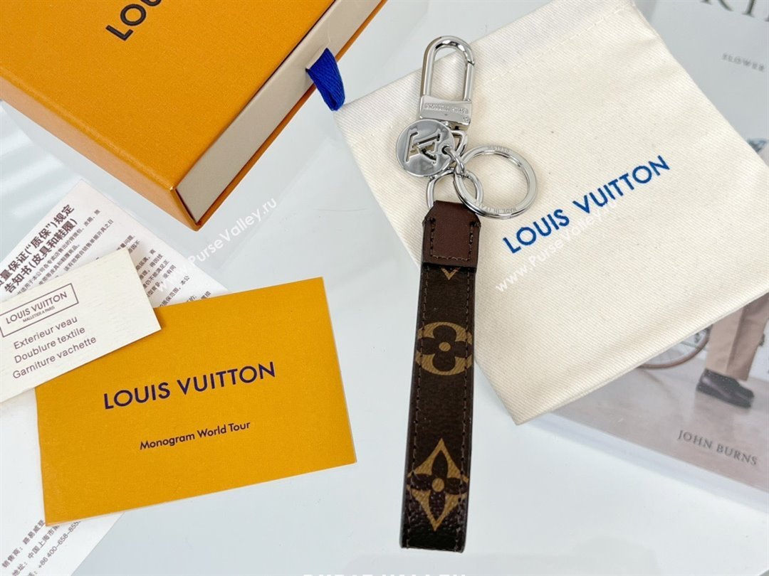 LOUIS VUITTON Dragonne Bag Charm Key Holder 01 2024 (HONGYUN-231225-10)