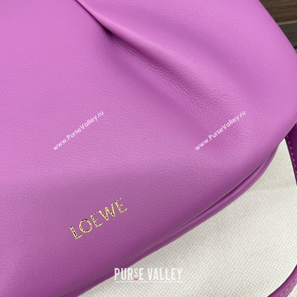 LOEWE Paseo satchel in shiny nappa calfskin pink 2024 (yongsheng-240329-03)