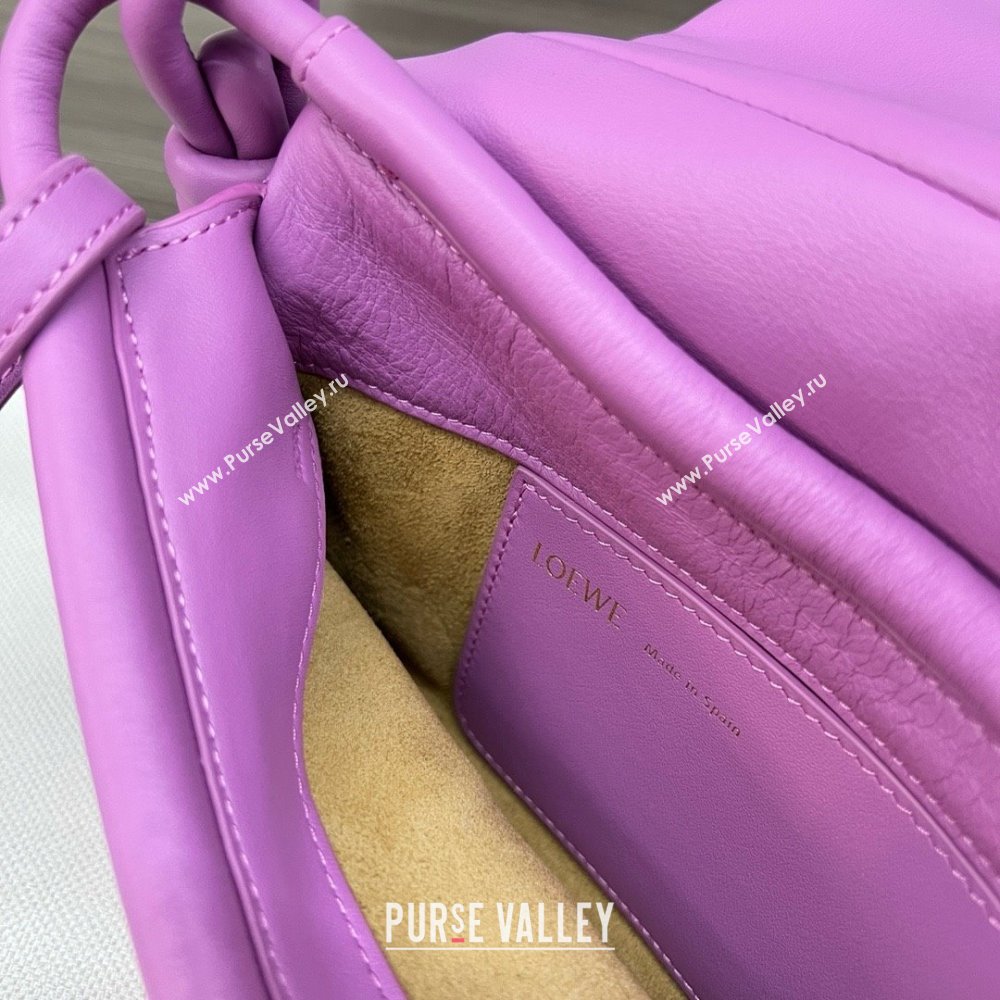 LOEWE Paseo satchel in shiny nappa calfskin pink 2024 (yongsheng-240329-03)