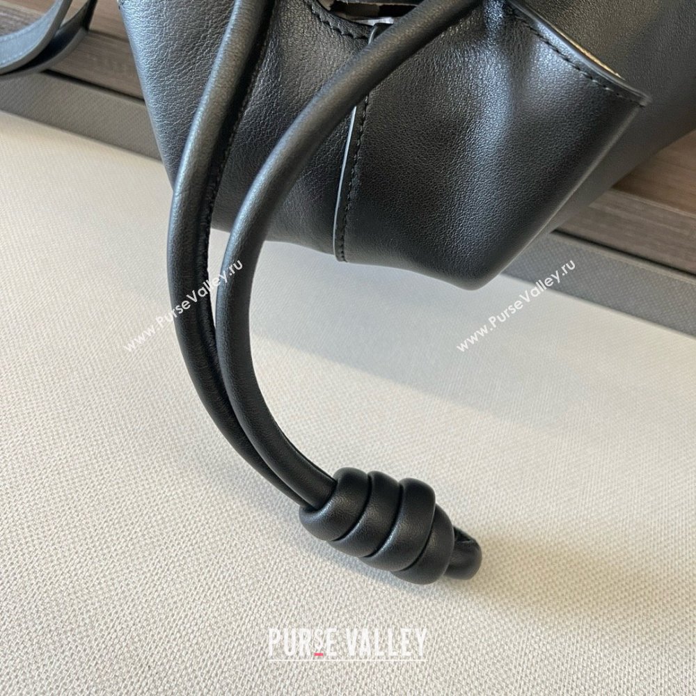 LOEWE Paseo bag in shiny nappa calfskin 062240 black 2024 (yongsheng-240329-12)