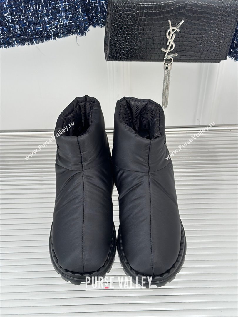 Prada Nylon fabric booties 1T259N black 2023 (kaola-231114-03)