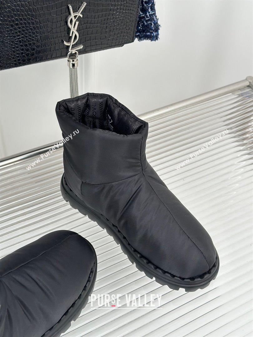 Prada Nylon fabric booties 1T259N black 2023 (kaola-231114-03)